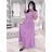 Women's 3/4 long sleeve shirt dress (XS/S/M ONE SIZE) ITALIAN FASHION IMD25030