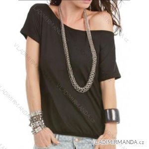 Short summer dress short sleeve women's oversized (40/42/44 ONE SIZE) ITALIAN FASHION IMD25022