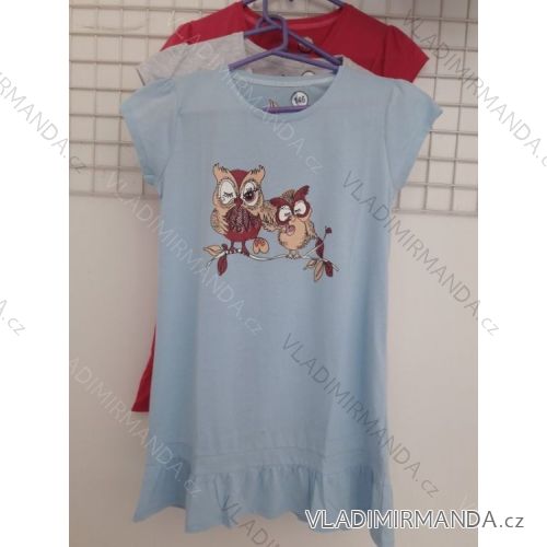 Shirts night short sleeve teen girl (134-164) COANDIN S1412B
