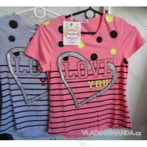 T-shirt short sleeve teen girl (134-164) CLASSBEAR C-2200
