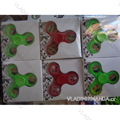 Fidget spinner hand crazy anti-stress spinner-smajlik-plast SP2008
