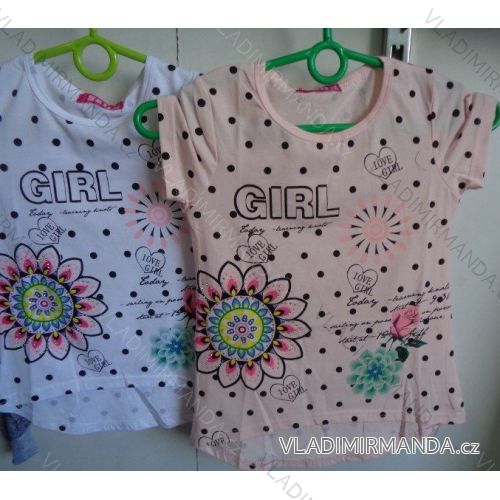 T-shirt short sleeve baby girl (98-128) SAD CH-3617
