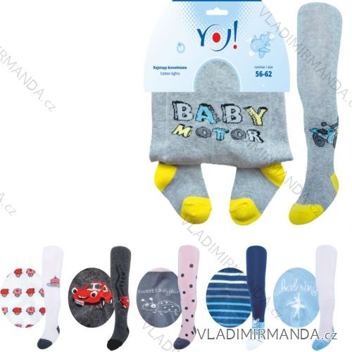 Infant Girls Boys' Tights (56-86) YO RA-03
