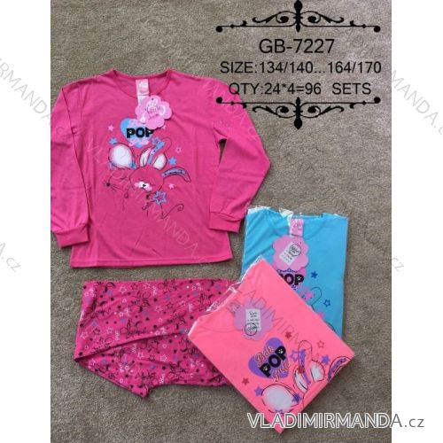 Pajamas long girly girl (134-170) N-FEEL GB-7227
