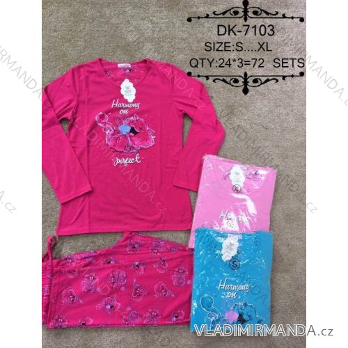 Pajamas long ladies (s-xl) VALERIE DREAM DK-7103
