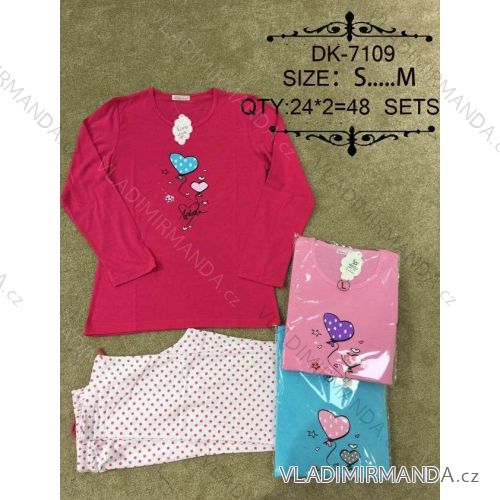 Pajamas long ladies (sm) VALERIE DREAM DK-7109
