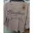 T-shirt tunic 3/4 sleeve women's oversized (uni xl-3xl) ITALIAN Fashion IMC1731
