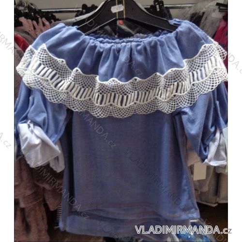 Tunic blouse 3/4 short sleeve baby teen girl (4-14 years) ITALIAN MLADA Fashion IMM3581
