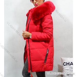 Jacket coat with ladies' fur (s-xl) POLSKá MODA PM217036
