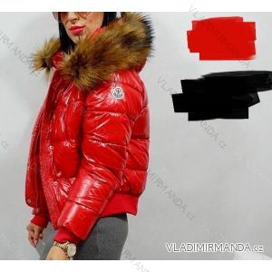 Winter jacket with ladies' fur (s-xl) POLSKá MODA PM217019
