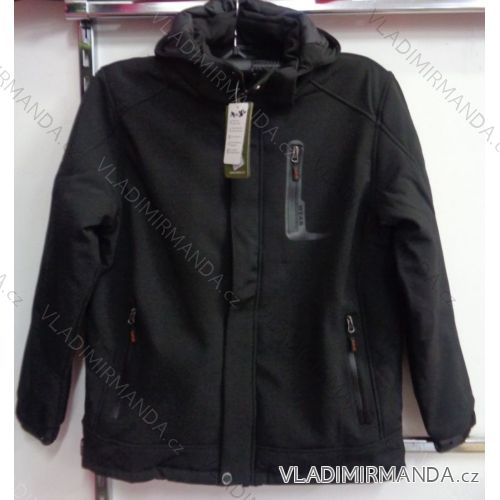 Jacket softshell winter insulated fur unisex ladies, mens (m-3xl) G7029A
