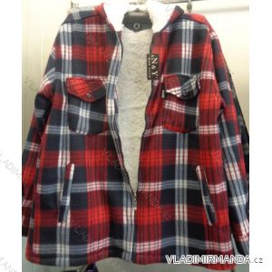 Shirt ladies insulated with mens hood (m-3xl) NAN YUAN 6068