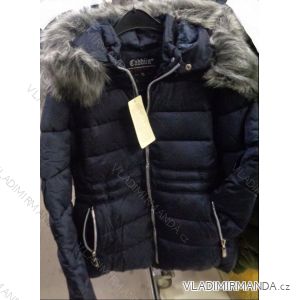 Short jacket with ladies fur (s-2xl) CADDIIN B-113
