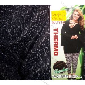 Leggings thermo insulated bamboo ladies (2xl-5xl) RUYIZ LM8121
