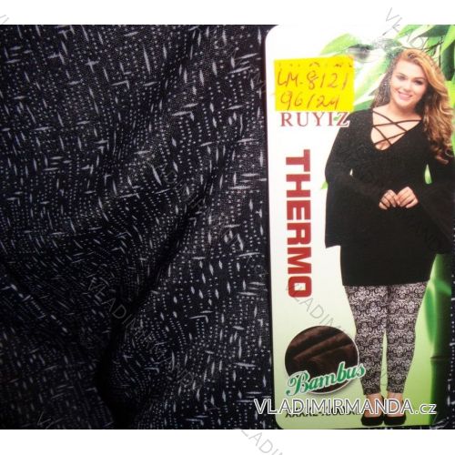 Leggings thermo insulated bamboo ladies (2xl-5xl) RUYIZ LM8121
