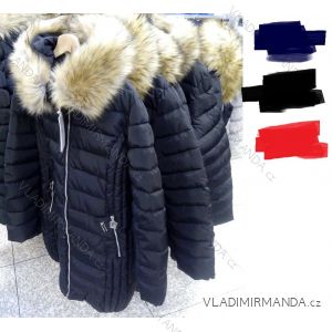 Jacket coat with ladies' fur (s-xl) POLSKá MODA PM217045
