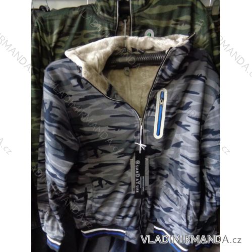 Men's insulated sweatshirt (m-2xl) GUAN DA YUAN F11179
