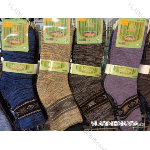 Socks warm thermo hem medical hem lace bamboo (35-42) AMZF PB-824
