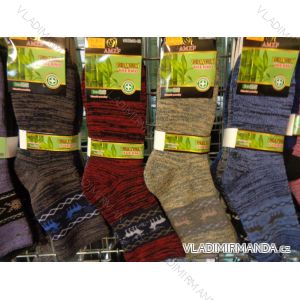 Socks warm thermo hem medical hem ladies bamboo (35-42) AMZF PB-813
