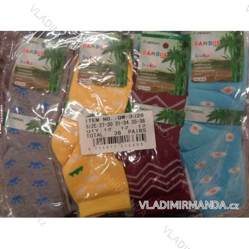 Baby socks and teen babe (27-38) PESAIL QW-3026
