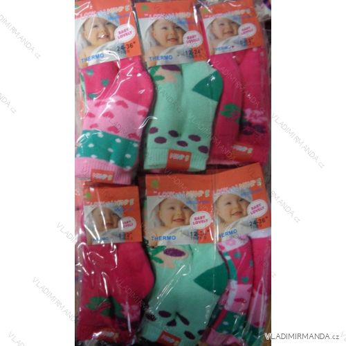 Socks warm thermo baby girl (0-36 months) LOOKEN ZTY-6708
