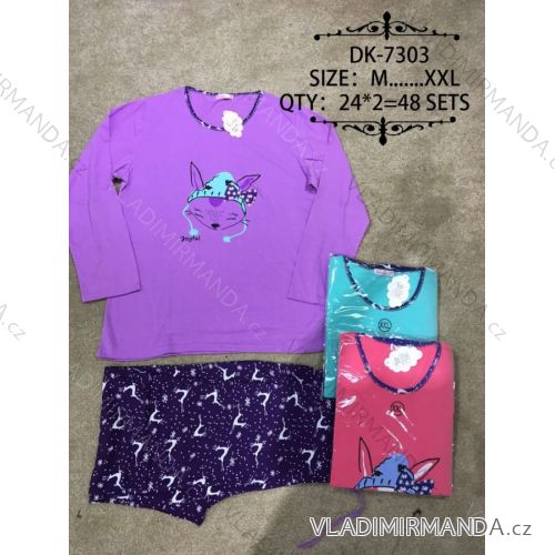 Pajamas long ladies (m-xxl) VALERIE DREAM DK-7303
