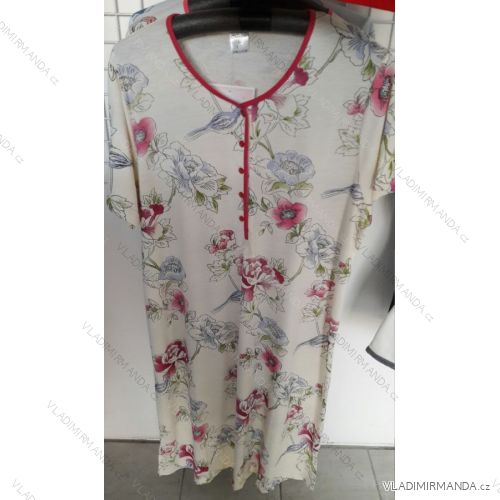 Shirts night short sleeve ladies cotton (m-2xl) COANDIN S2494B
