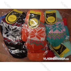 MILAOLI TE6 / 2 gloves mittens hot girls and boys (3-8 years old)
