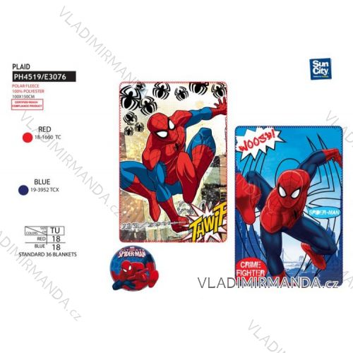 Blanket spiderman baby boy (100 * 150 cm) SUN CITY PH4519