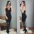 Elegant women's dress (uni sl) ITALIAN MODA IM917382

