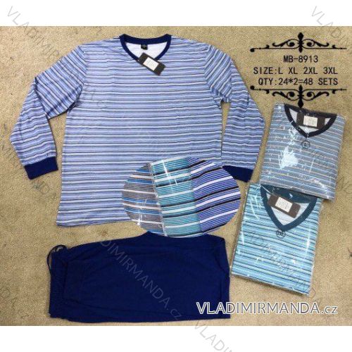 Pajamas long men (l-3xl) N-FEEL MB-8913

