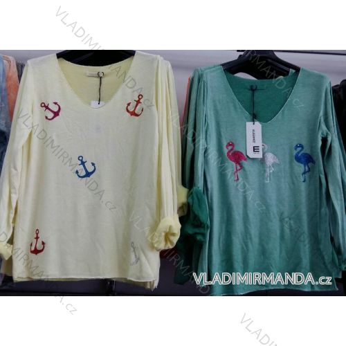 T-shirt 3/4, long sleeve ladies (uni sl) ITALIAN MODA IM1218009
