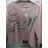 Tunic with pearls 3/4, long sleeve ladies (uni, sl) LORENZO ITALIAN MODA IM718040
