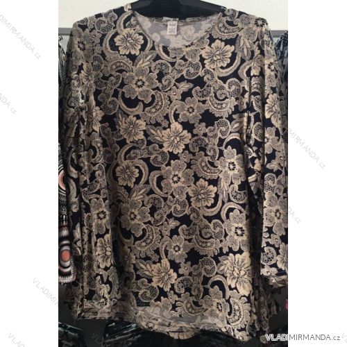 T-shirt tunic long sleeve women (l-4xl) POLSKÁ VÝROBA PM118031
