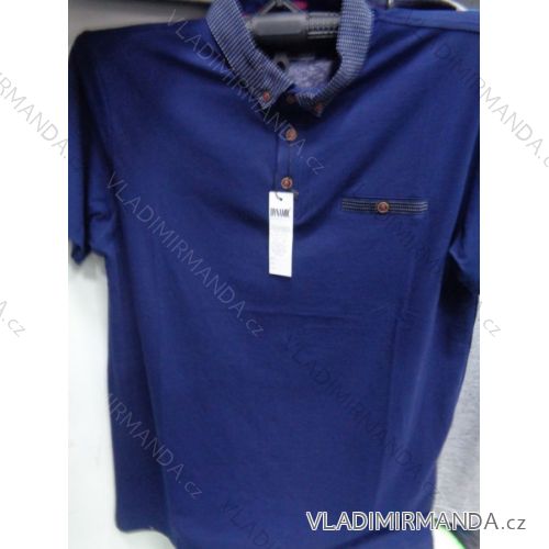 T-shirt with collar and pocket short sleeve men's (m-2xl) DYNAMIC OBS18014
