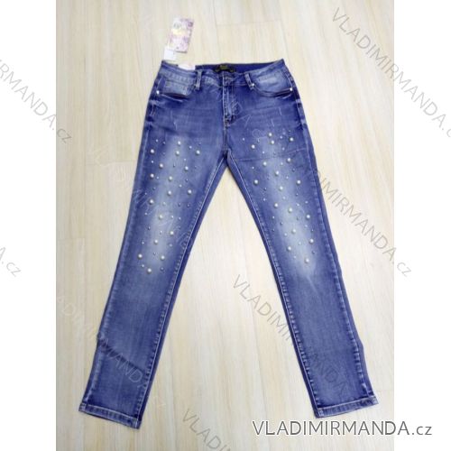 Jeans rifle with ladies pearls (xs-xl) LEX18027
