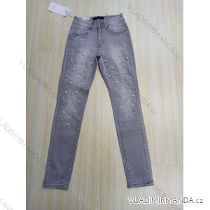 Jeans rifle with ladies pearls (xs-xl) LEX18029
