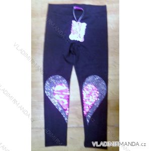 Leggings with glitter long baby girl (98-128) ACTIVE SPORTS HZ-8225
