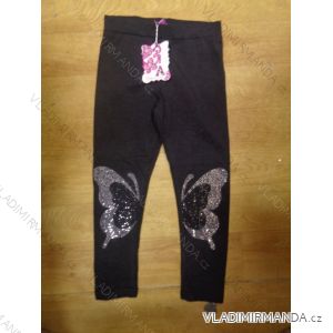 Leggings with glitter long baby girl (98-128) ACTIVE SPORTS HZ-8223
