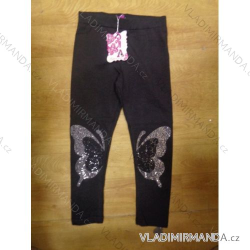 Leggings with glitter long baby girl (98-128) ACTIVE SPORTS HZ-8223
