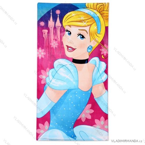 Beach Towel Princess Baby Girls Cotton (70x140 cm) SETINO PR-H-TOWEL-76
