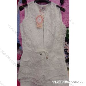 Dress Short Sleeve Lace Baby And Teenage Girl (4-14) TURKEY MODA TM218008
