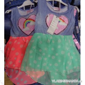 Set of sequins with sequins + leggings for baby girl (2-12 years old) TURKEY MODA TM218R-717
