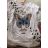 T-shirt short sleeve with baby girl's sequins (98-128) TUZZY TM218061
