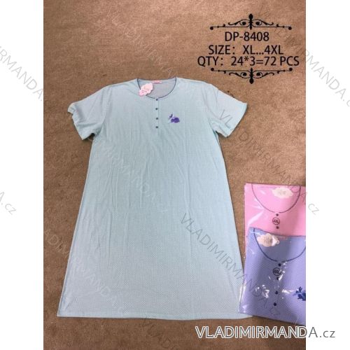 Nightwear short sleeve oversized womens (xl-4xl) VALERIE DREAM DP-8408
