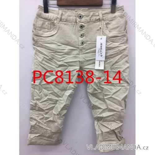 Rifle Pants 3/4 Short Ladies (xs - xl) JEWELLY LEXXURY PC8138-14