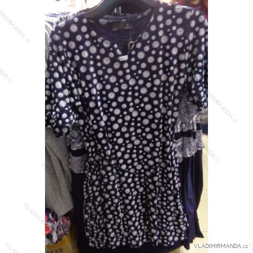 Ladies short sleeve dress (m-2xl) POLSKÁ VÝROBA PM118111
