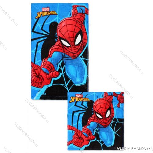 Face Towel Spiderman Cotton Cotton Cotton Cotton (30 * 50 cm) SETINO SP-H-HFTOWEL-01