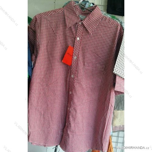 Shirt Short Sleeve Men's Oversized Cotton (m-3xl) PLAUDIT CASUAL 9112328
