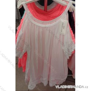 Tunic 3/4 short sleeve with lace ladies (uni sl) ITALIAN MODA IM718148N
